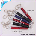 2015 New Style Gift Promotional Metal Twist Ball Pen with Chain